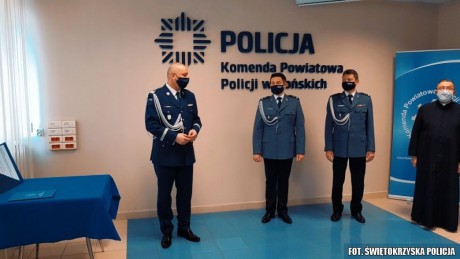 Policjanci z Końskich mają nowego komendanta