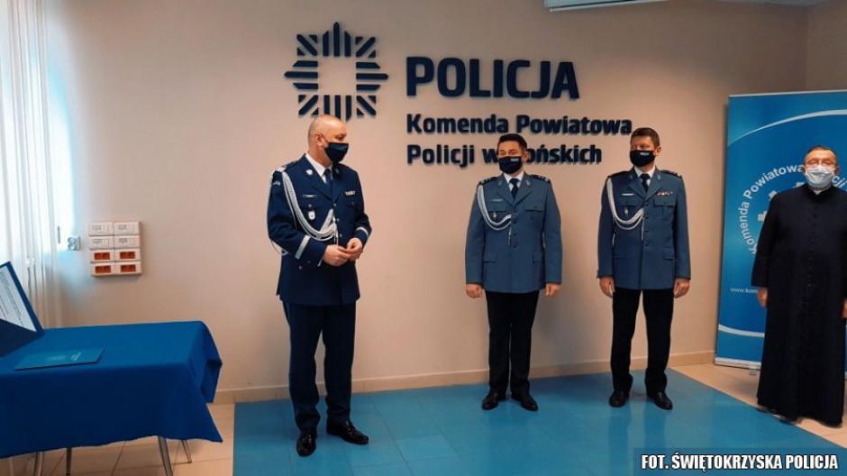 Policjanci z Końskich mają nowego komendanta