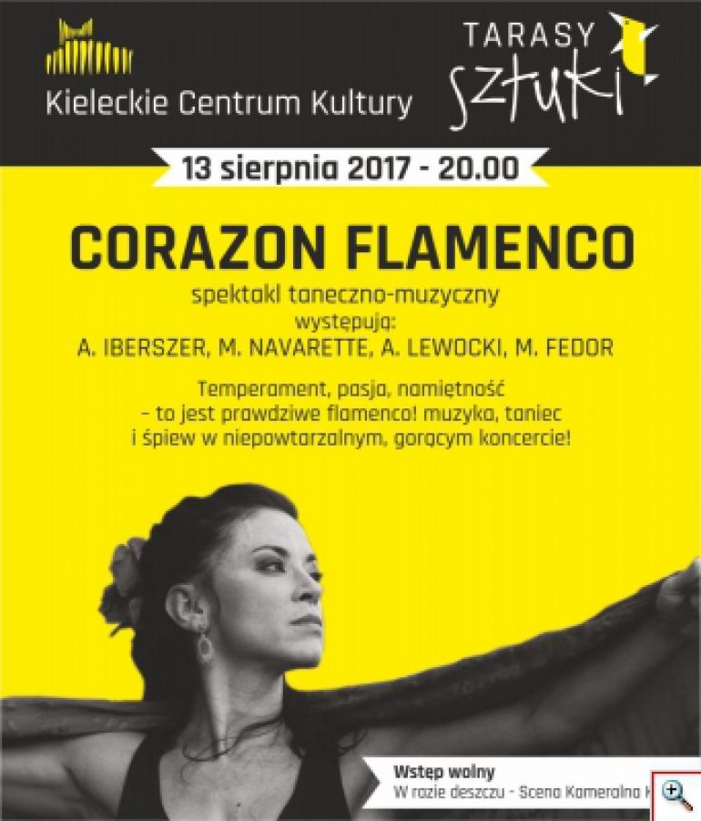 Taneczno-muzyczne widowisko na letniej scenie