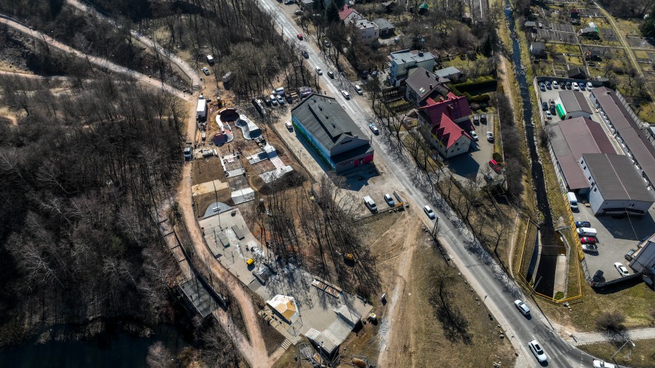 Skatepark prawie gotowy. Pumptrack się buduje