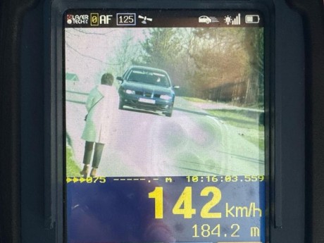 Piraci drogowi na celowniku. Jeden rozpędził się do 142 km/h