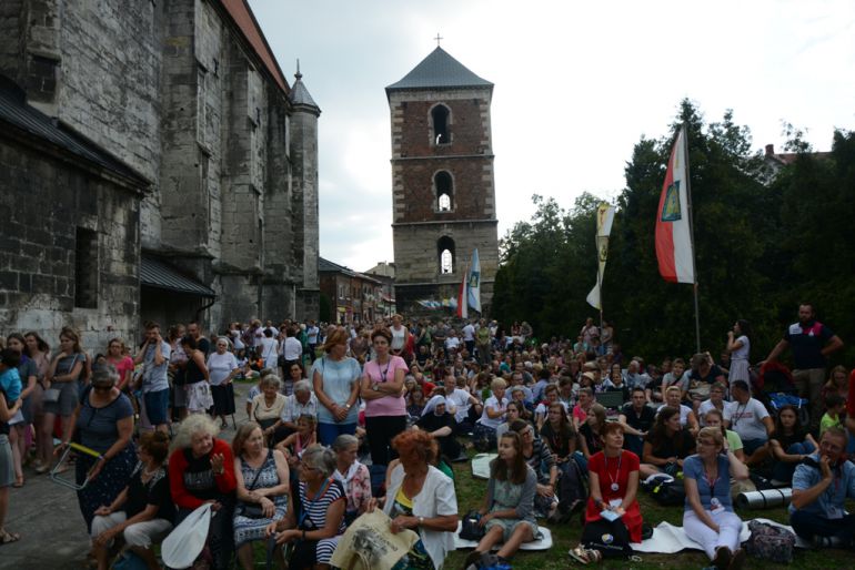 Pierwszy etap pielgrzymki. Pątnicy doszli do Chmielnika i Pińczowa