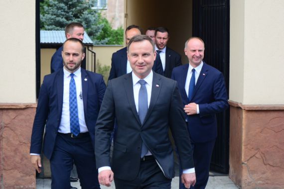 [TYLKO U NAS] Prezydent Duda spotkał się z biskupem seniorem