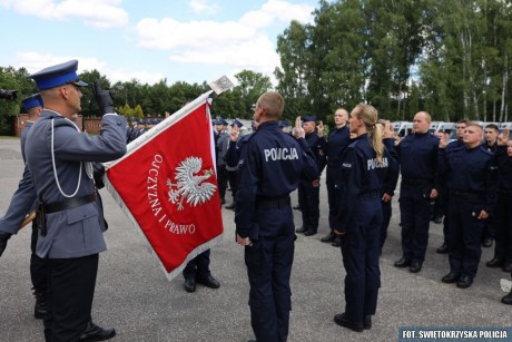 Nowi funkcjonariusze w szeregach świętokrzyskiej policji