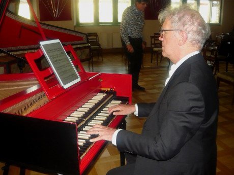 [FOTO] Świętokrzyskie Dni Muzyki Dawnej: Koncert na dwa klawesyny w Muzeum Narodowym
