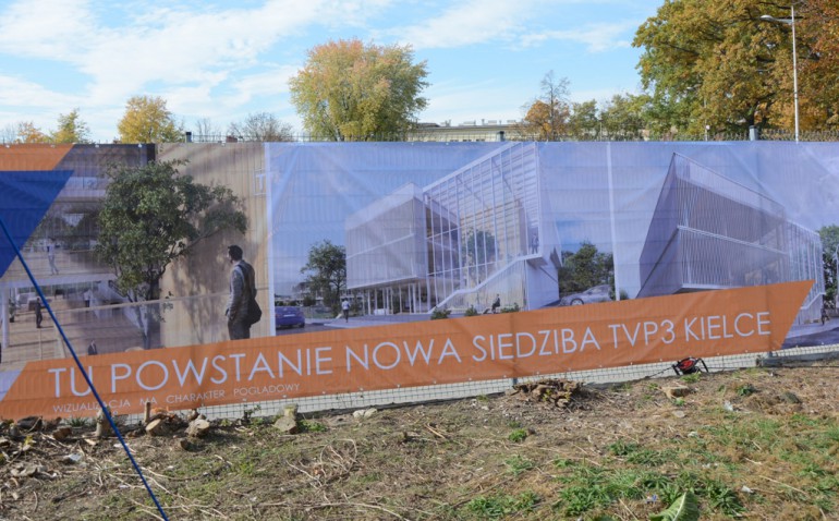 Nowa siedziba TVP w Kielcach coraz bliżej. Ogłoszono przetarg