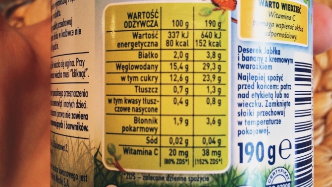 Więcej informacji na etykietach