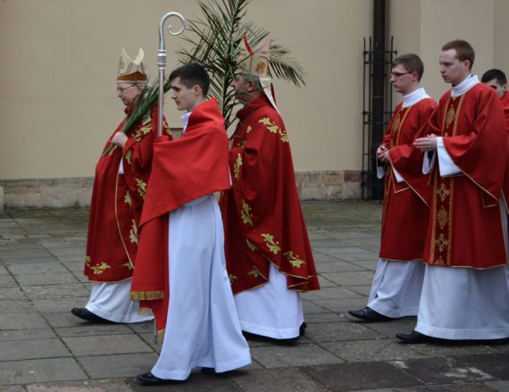 Niedziela Palmowa w Katedrze