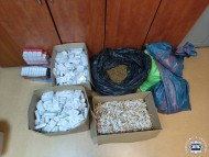 Kontrabanda u 64-latka. Przejęto 27 kilogramów tytoniu
