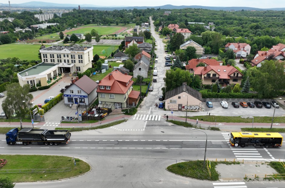 Fragment ul. Prostej otwarty. Miasto przygotowuje się do remontu kolejnego odcinka