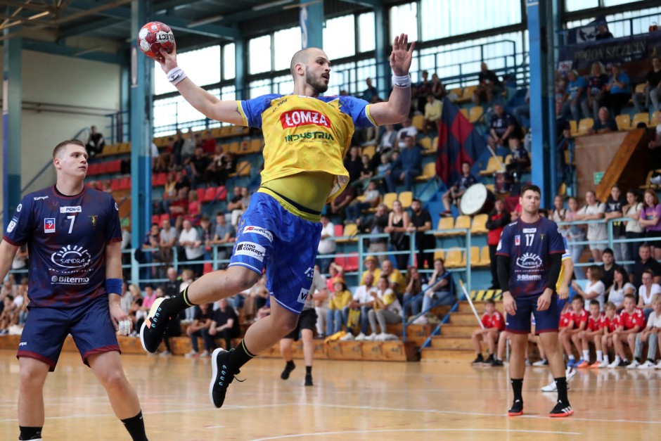 Pewny triumf Łomży Industrii w Szczecinie