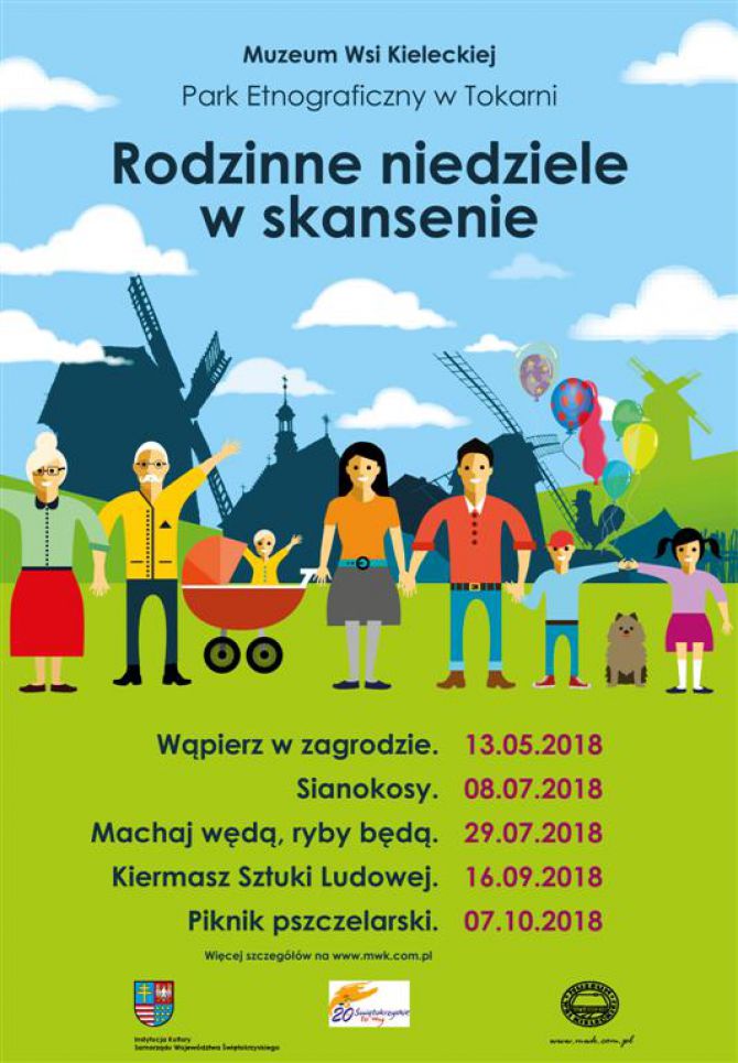 Rodzinne wędkowanie w skansenie