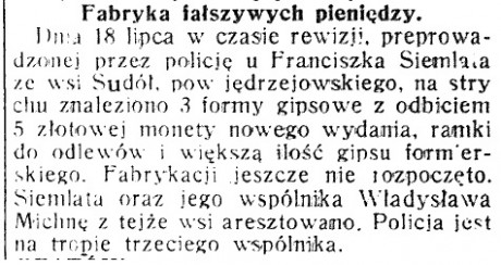 [PRZEGLĄD PRASY] Fabryka fałszywych pieniędzy