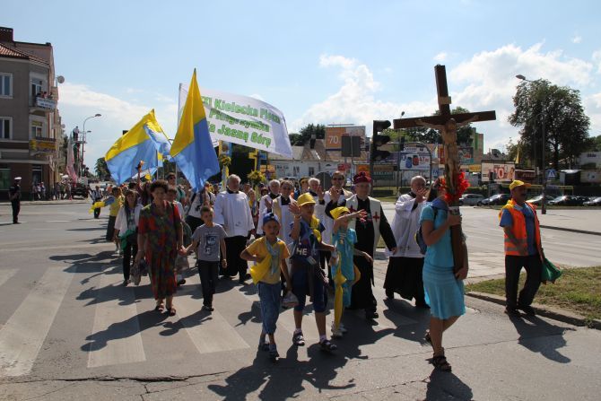 Pątnicy wejdą do Kielc