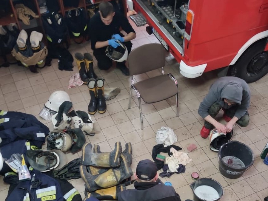 Nasi strażacy pomagają mundurowym z Ukrainy. Trwa zbiórka