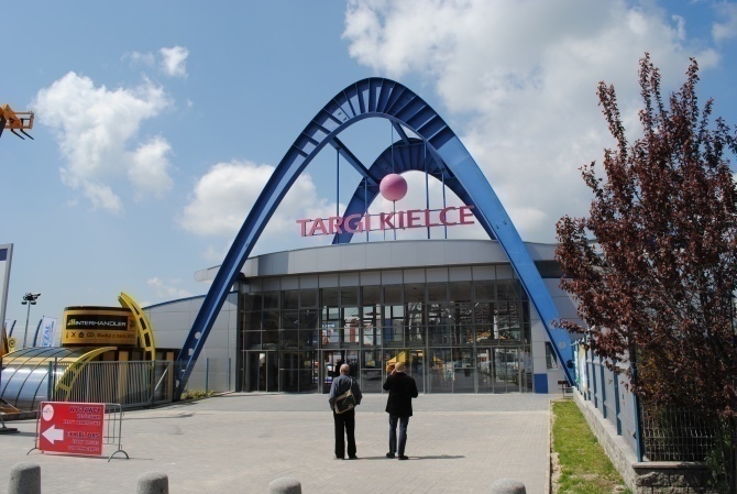 Gołębie w Targach Kielce