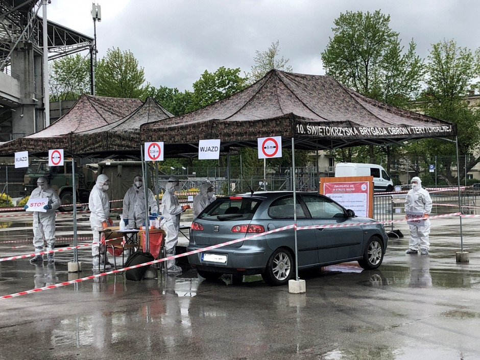 Kolejny punkt ,,Test and go” w kierunku wykrywania koronawirusa