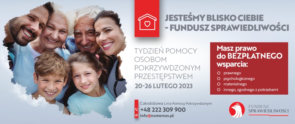 Trwa Tydzień Pomocy Osobom Pokrzywdzonym Przestępstwem!