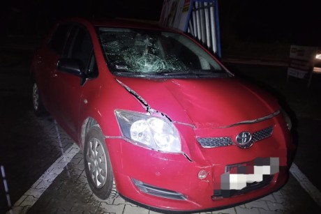 Potrącenie na pasach w Rytwianach