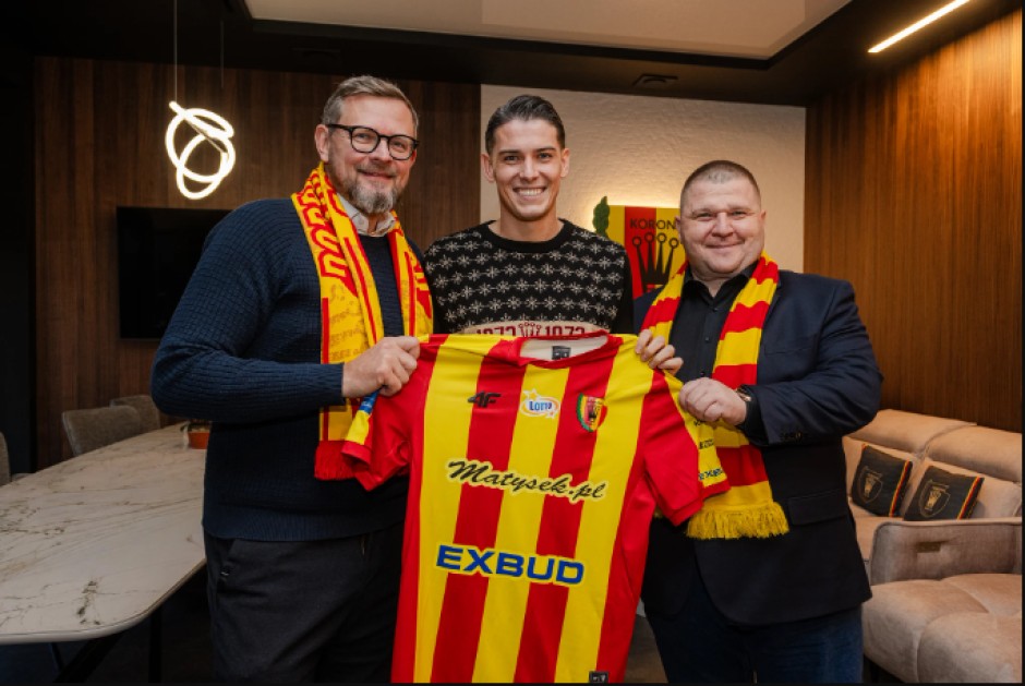 Były napastnik reprezentacji Polski w Koronie Kielce