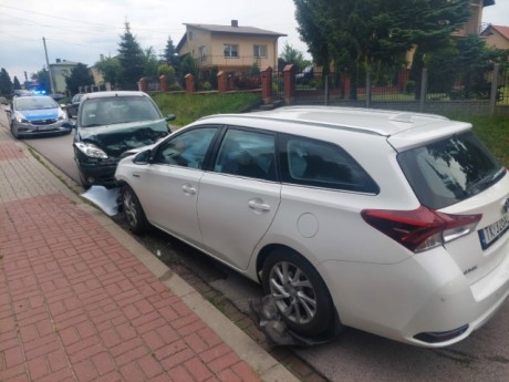 Wypadek w Samsonowie. Mężczyzna w szpitalu