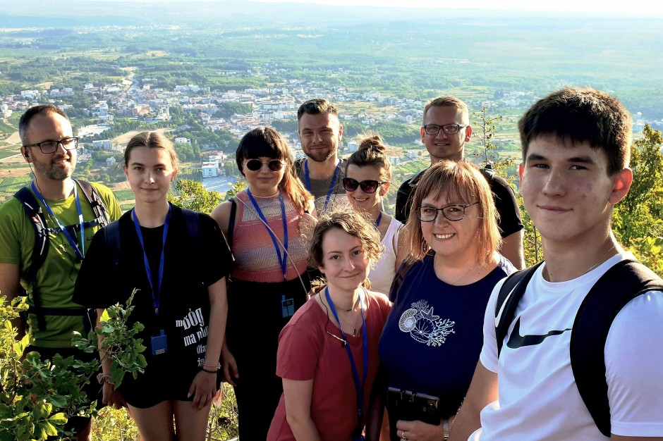 Młodzież diecezji kieleckiej na Festiwalu Młodych w Medjugorje