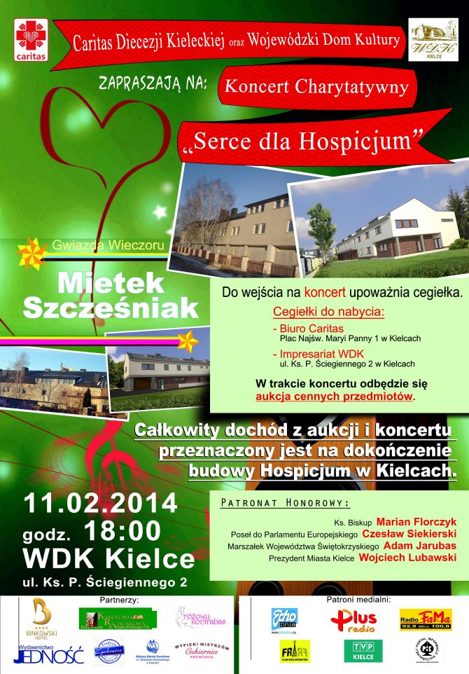 Koncert Charytatywny "Serce dla Hospicjum"