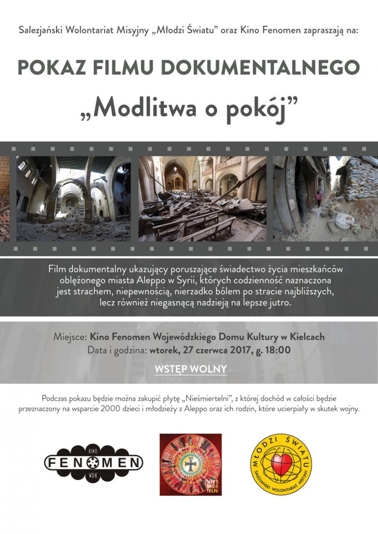 O Aleppo w Kinie Fenomen w Kielcach