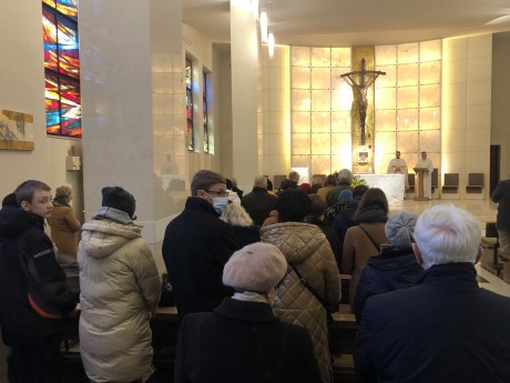 Wspólna modlitwa Ukraińców i Polaków w Kielcach