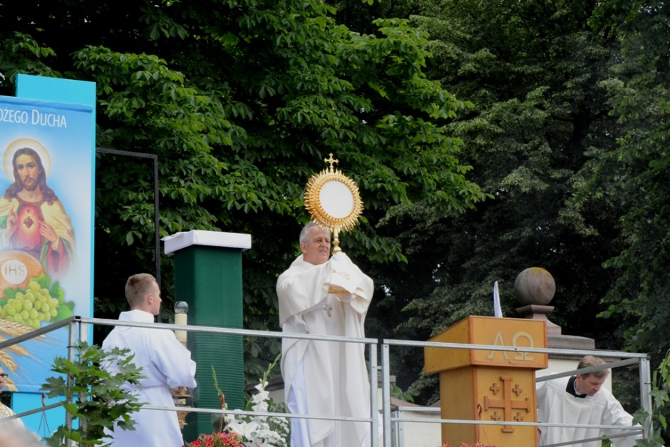 Boże Ciało w Kielcach To także najważniejszy dzień III Kongresu Eucharystycznego Diecezji Kieleckiej