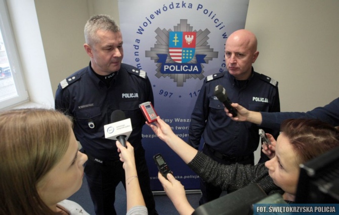 Generał pozytywnie o świętokrzyskiej policji