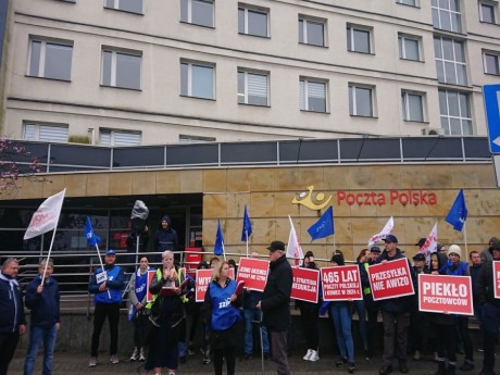 Listu nie wyślesz! Strajk ostrzegawczy pracowników Poczty Polskiej