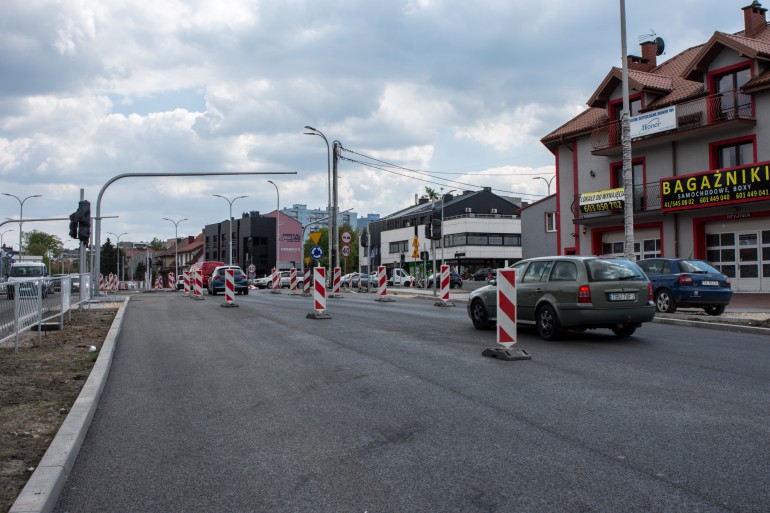 Remont Wapiennikowej zakończy się w przyszłym tygodniu. Trwają prace porządkowe