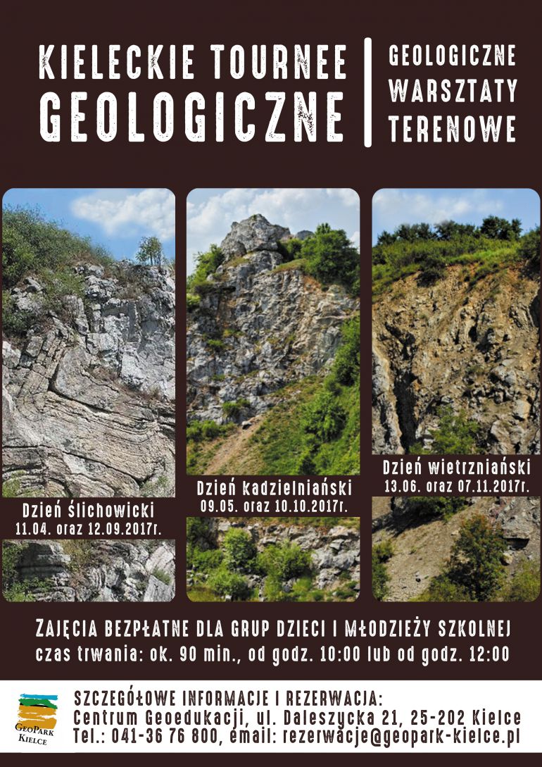Kieleckie Tournee Geologiczne, czyli nowa propozycja Geoparku