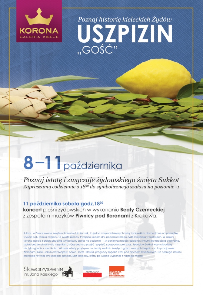 Święto Sukkot w Kielcach