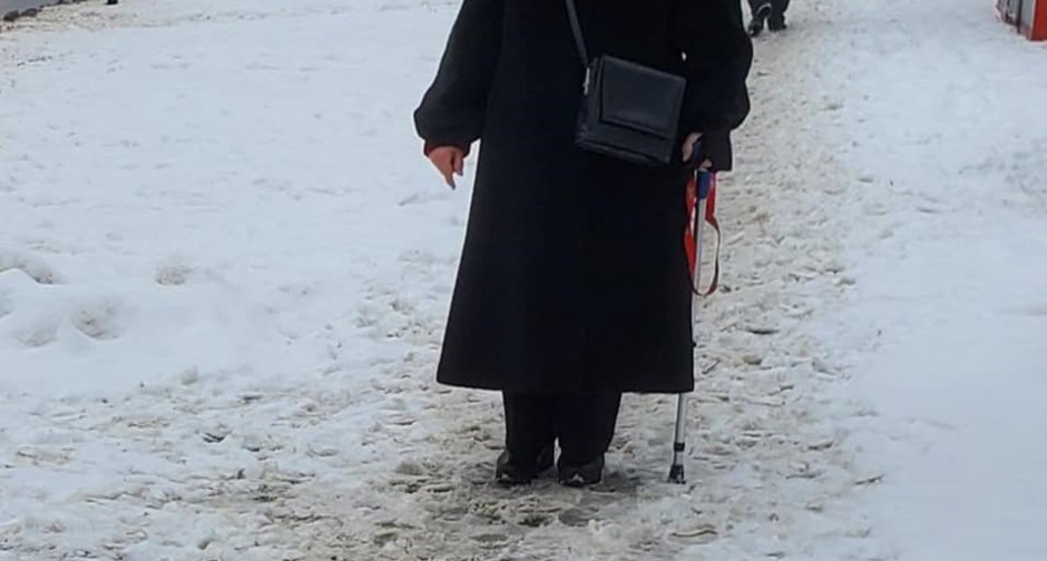 [INTERWENCJA] "Warunki na chodnikach są fatalne"