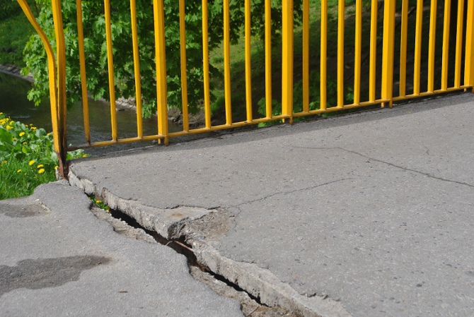 Niebezpieczne przejście nad Silnicą