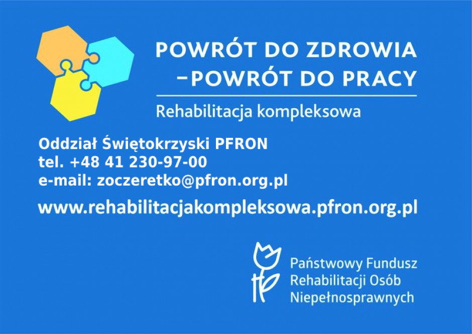 Powrót do zdrowia, powrót do pracy!