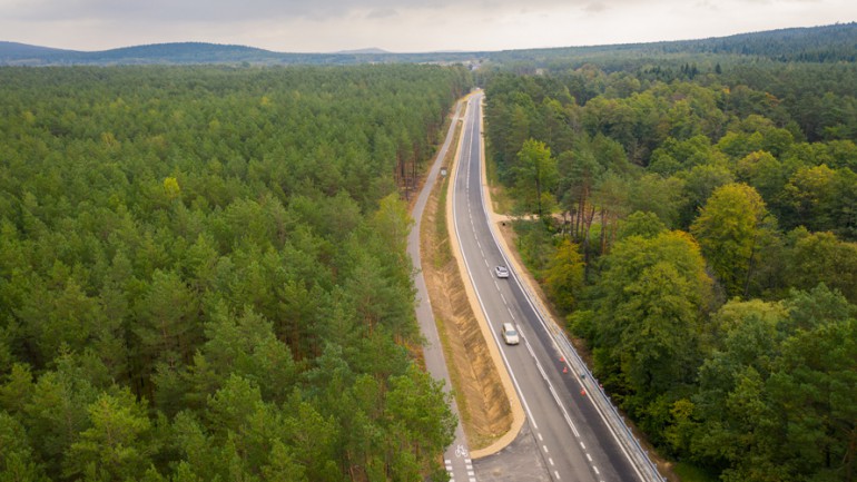 [FOTO] Nowa obwodnica do Sukowa i Daleszyc