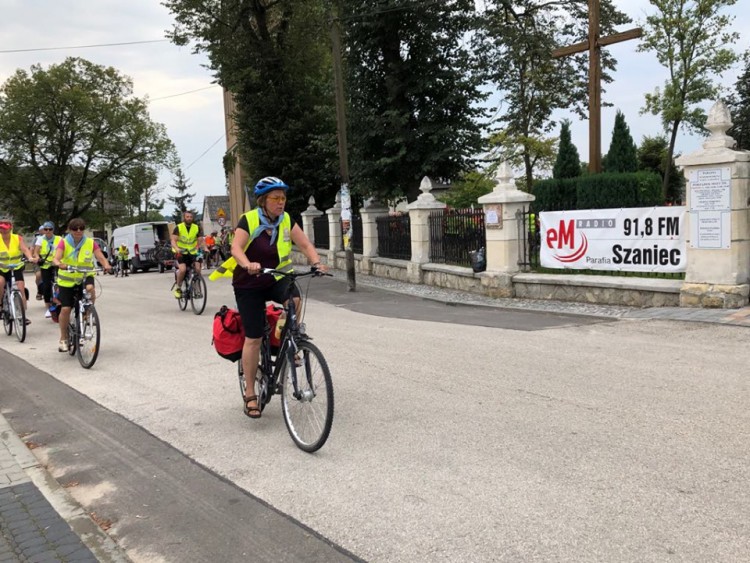 [FOTO] Pielgrzymka rowerowa już w Wiślicy