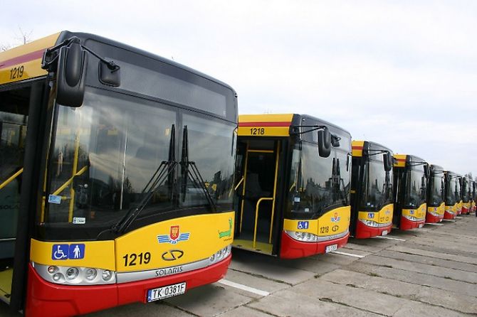 Autobusy w święta