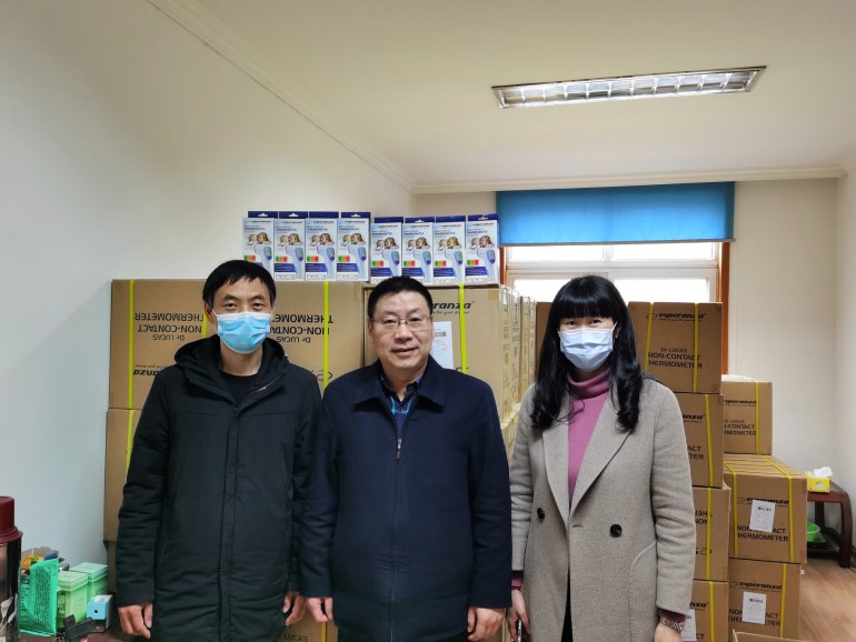 Chiny dziękują kielczanom za pomoc w walce z koronawirusem