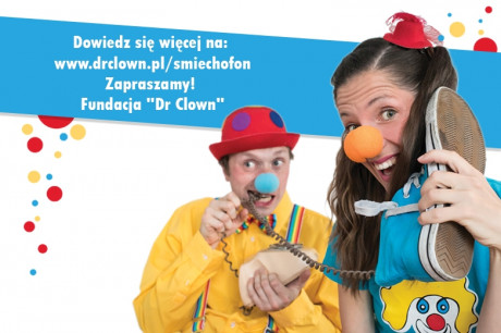 Rusza "Śmiechofon". Mali pacjenci mogą spotkać się z doktorami Clownami online