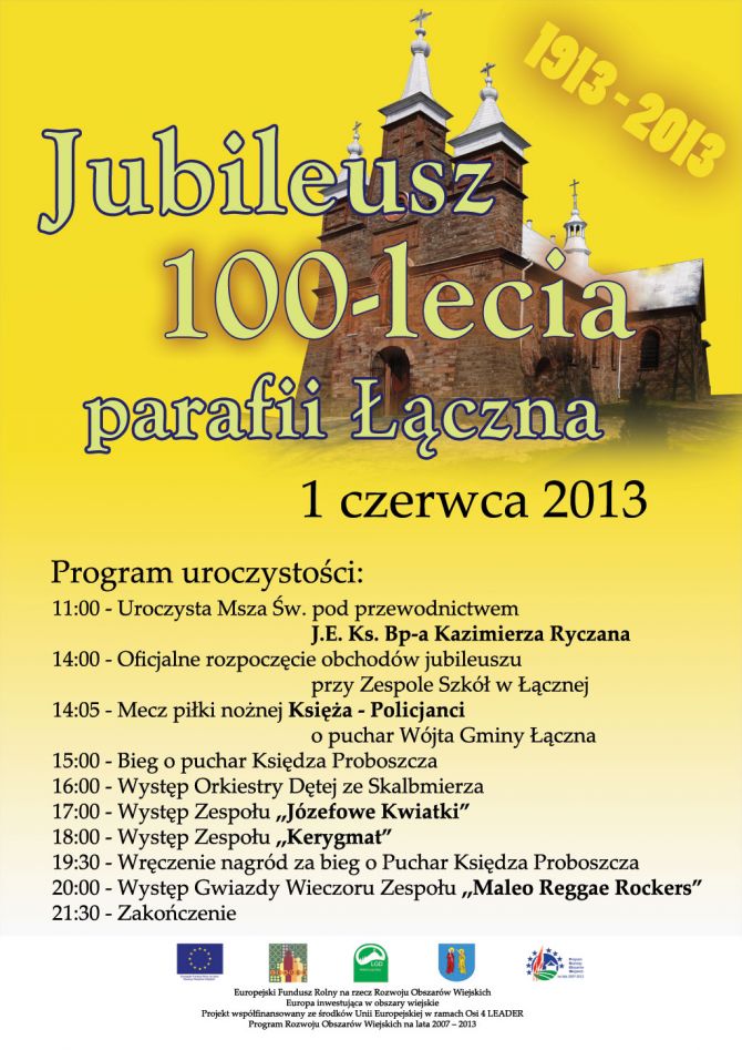 Stulecie parafii Łączna