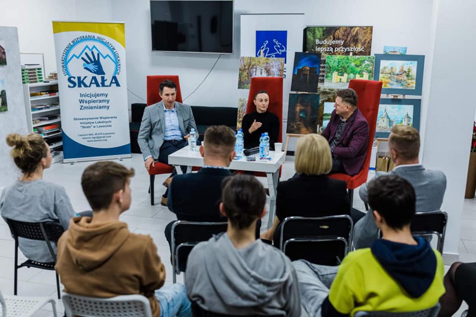 Sandra Drabik i Sławomir Szmal w Łopusznie. Mówili o… sukcesie