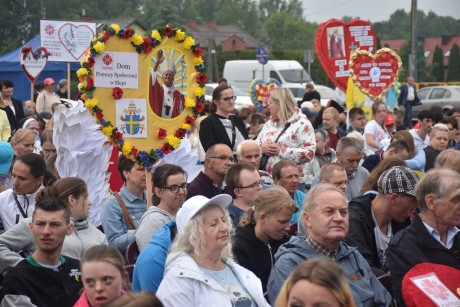 Niepełnosprawni spotkali się w Masłowie. Uczcili rocznicę wizyty papieża