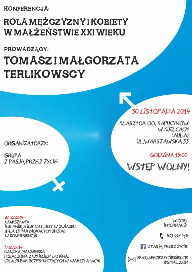 Konferencja: Rola mężczyzny i kobiety w małżeństwie XXI wieku
