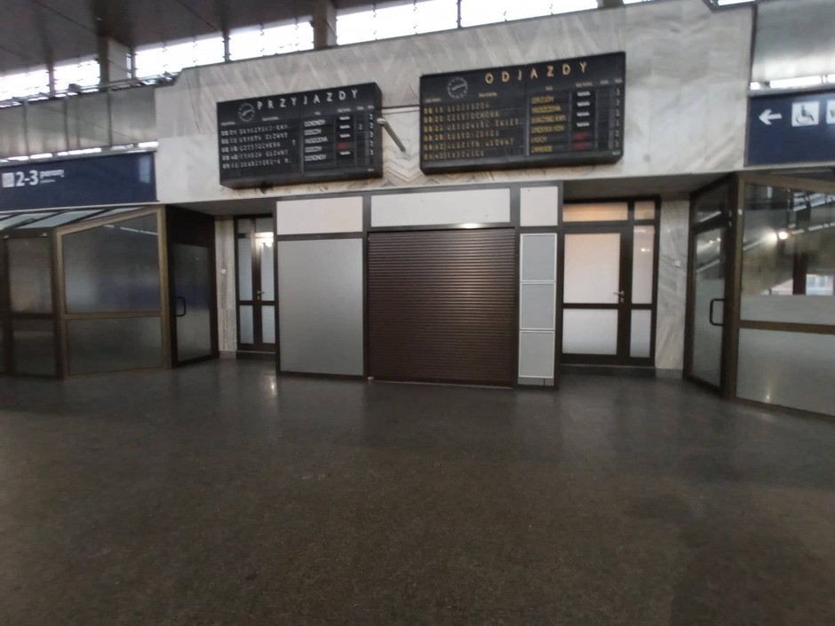 Dworzec tymczasowy PKP w Kielcach gotowy