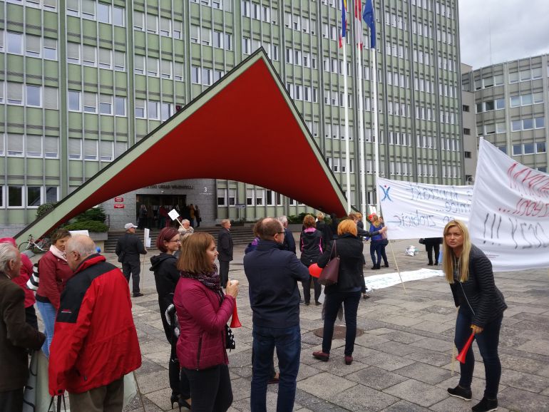 Kolejny protest w sprawie PAKS
