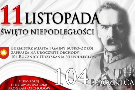 Plan obchodów Święta Niepodległości w Busku-Zdroju